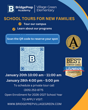 ⭐School Tours for New Families /  ⭐Visitas Escolares para Familias Nuevas